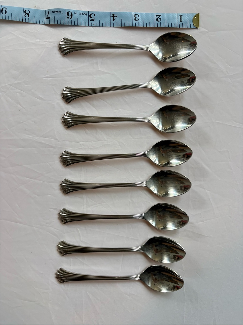 8 Vintage Wallace Spoons Discontinues Patter Tiara